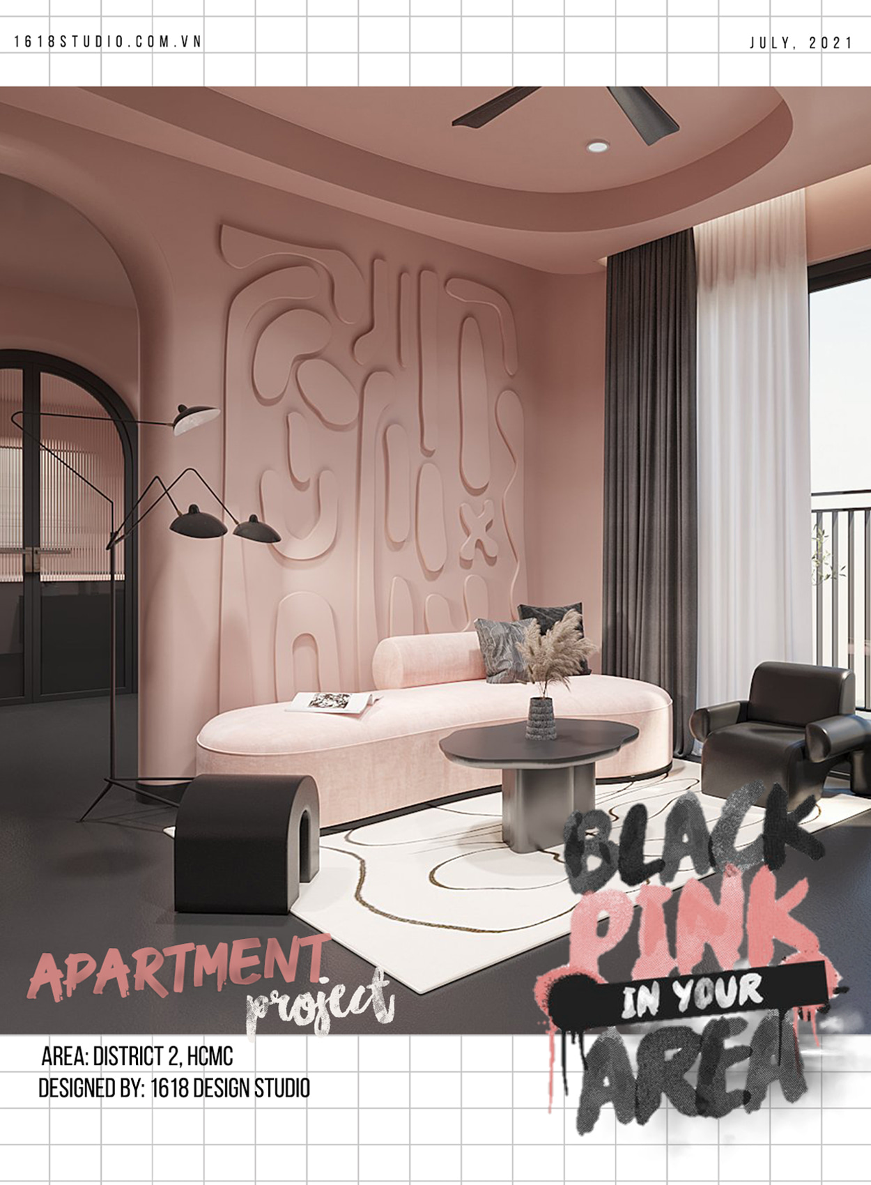 Dự Án | 1618 Design Studio 56 black pink scale