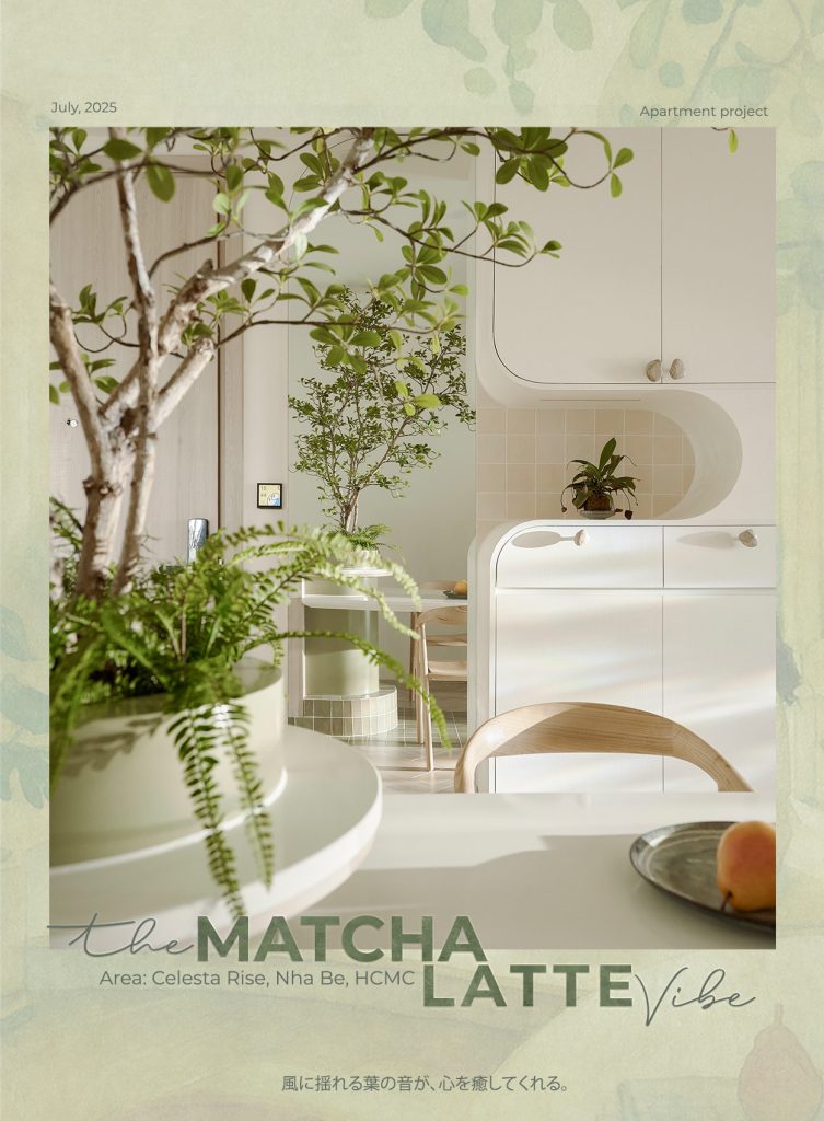 THE MATCHA LATTE VIBE 4 mattcha scale